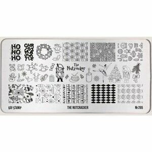 Go Stamp, Пластина для стемпинга 265 The Nutcracker
