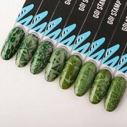 Go Stamp, Пластина для стемпинга 99 Early Bird by @Golikova.christina