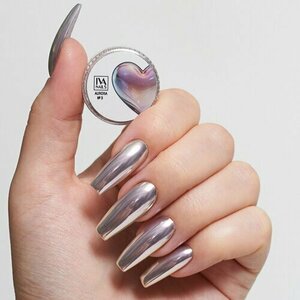 IVA nails, Втирка зеркальная - Aurora №3 (0,2 гр)