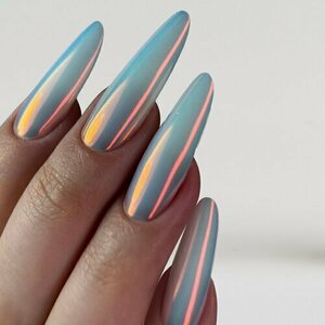 IVA nails, Втирка зеркальная - Bubbles №4 (0,2 гр)