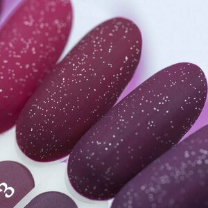 IVA nails, Silver Snow - Топ матовый с блестками без липкого слоя (8 мл)