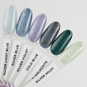 MOODNAIL, Гель-лак Bit Gold Blue (10г)