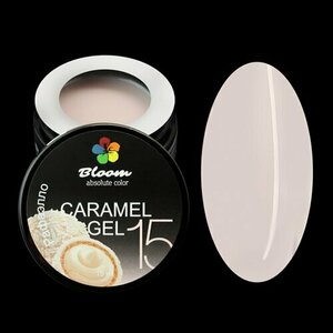 Bloom, Цветной гель для моделирования - Caramel №15 (15 мл)