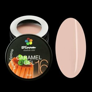 Bloom, Цветной гель для моделирования - Caramel №16 (15 мл)