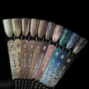 ENIGMANIC, Гель-лак светоотражающий с эффектом кошачий глаз - Blaze Cat №08 (6 мл.)