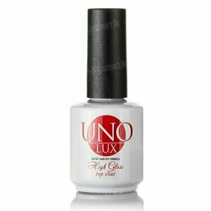 Uno Lux, High Gloss Top Coat - Топ без липкого слоя (16 гр.) (Акция)