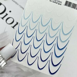 LAK Nails, Слайдеры для маникюра №459