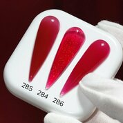 Nail Republic, Гель для наращивания и моделирования - Red, and? №284 (15 гр)