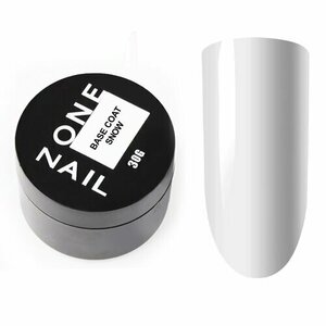 OneNail, Base Coat Snow - Камуфлирующая база для гель-лака (шайба, 30 ml.)