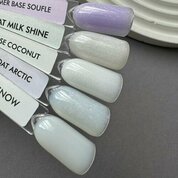 OneNail, Base Coat Snow - Камуфлирующая база для гель-лака (шайба, 30 ml.)