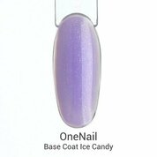 OneNail, Base Coat Ice Candy - Цветная камуфлирующая база (15 ml) (Акция)
