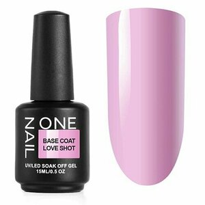 OneNail, Base Coat Love Shot - Цветная камуфлирующая база (15 ml) (Акция)