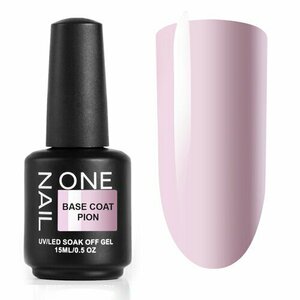 OneNail, Base Coat Pion - Цветная камуфлирующая база (15 ml) (Акция)