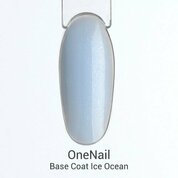 OneNail, Base Coat Ice Ocean - Цветная камуфлирующая база (15 ml) (Акция)