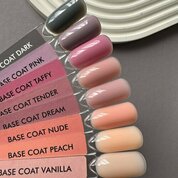 OneNail, Base Coat Nude - Цветная камуфлирующая база (15 ml) (Акция)