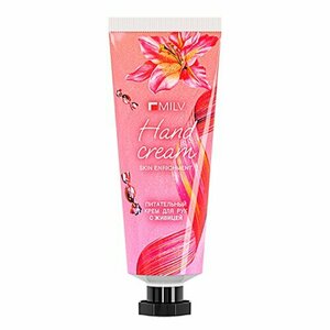 MILV, Питательный крем для рук с живицей - Яблочный десерт (70 мл)