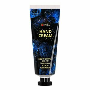MILV, Крем для рук с пчелиным воском и шиммером Защитный - Кашемир (70 мл)