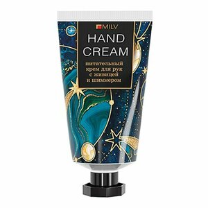 MILV, Питательный крем для рук с живицей и шиммером Golden - Ананас (40 мл)