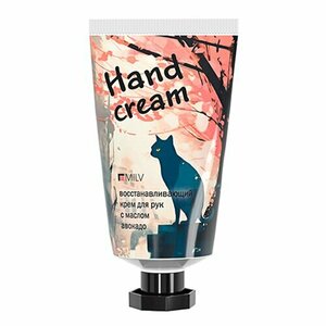 MILV, Восстанавливающий крем для рук с маслом авокадо - Кашемир (40 мл)