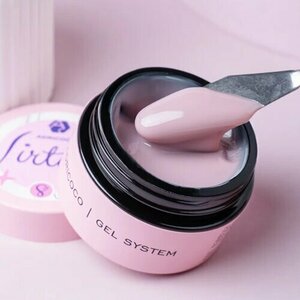 ADRICOCO, Жесткий гель для наращивания и укрепления - Virtuos №8 песочный крем (15 мл)