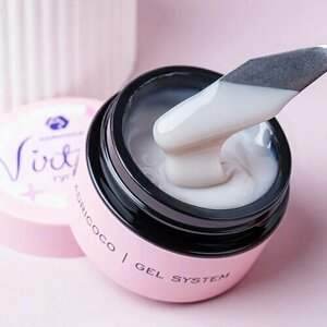 ADRICOCO, Жесткий гель для наращивания и укрепления - Virtuos №13 песочный шепот (15 мл)