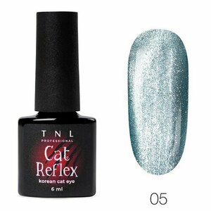 TNL, Гель-лак Кошачий глаз - Cat Reflex №5 синий кэт (6 мл)