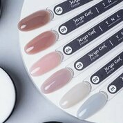 TNL, Гель для наращивания жесткий, густой - Kryo Gel №2 овсяное молоко (18 мл)