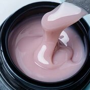 TNL, Гель для наращивания жесткий, густой - Kryo Gel №4 мраморный фламинго (18 мл)