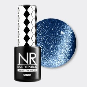 Nail Republic, Гель-лак Кошачий глаз - Mystic Cat №690 (10 мл)