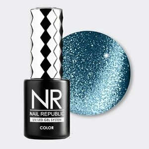 Nail Republic, Гель-лак Кошачий глаз - Mystic Cat №691 (10 мл)