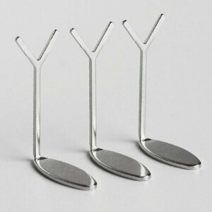 Nail Republic, Форма для создания блика - Сердечко (3 шт. + магнит)