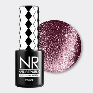 Nail Republic, Гель-лак Кошачий глаз - Mystic Cat №689 (10 мл)