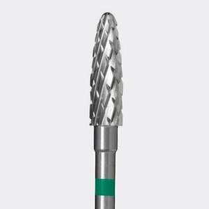 Nail Republic, Твердосплавная фреза кукуруза d-4 мм L14 зеленая