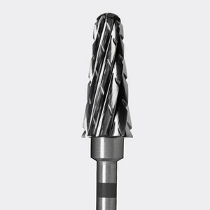 Nail Republic, Твердосплавная фреза конус d-6 мм L14 черная