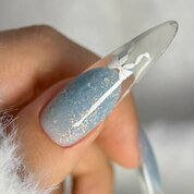 Monami, Гель моделирующий с поталью - Potal Gel Blue (15г)