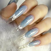 Monami, Гель моделирующий с поталью - Potal Gel Blue (15г)