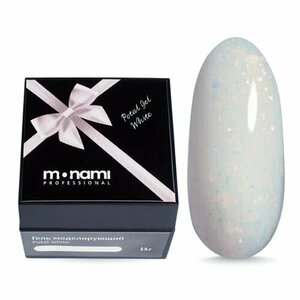 Monami, Гель моделирующий с поталью - Potal Gel White (15г)