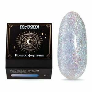 Monami, Гель моделирующий с шиммером - Taro Колесо Фортуны (15г)