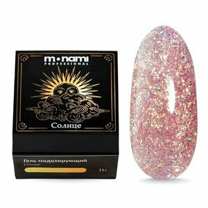 Monami, Гель моделирующий с шиммером - Taro Солнце (15г)