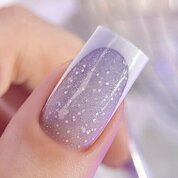 Monami, Гель для наращивания с блестками - Flakes №1 (15г)