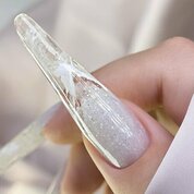 Monami, Гель для наращивания с блестками - Flakes №5 (15г)