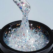 Monami, Голографический гель для наращивания - Сrystal Gel №2 (15г)