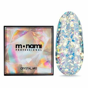 Monami, Голографический гель для наращивания - Сrystal Gel №5 (15г)