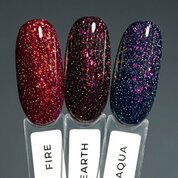 MOODNAIL, Гель-лак светоотражающий - Elements Aqua (10г)