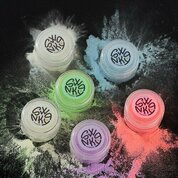 Swanky Stamping, Набор люминесцентных пигментов №01 (6шт)