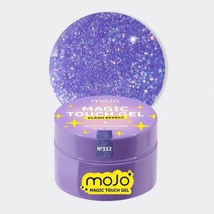 MOJO, Magic Touch Gel - Светоотражающий гель для наращивания №112 (15 мл)