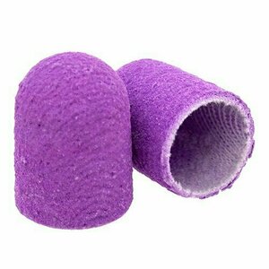 Чистовье, Колпачок-насадка для педикюра Фиолетовый (13 мм, 120 грит, 10 шт/упк)