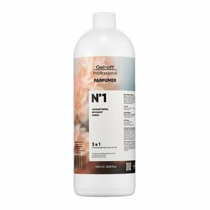 Gel-off, Обезжириватель для ногтей 3в1 - PARFUMER №1 (черный перец, бергамот, амбра, 1000 мл)