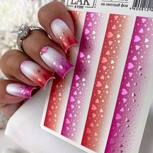 LAK Nails, Слайдеры для маникюра №F295
