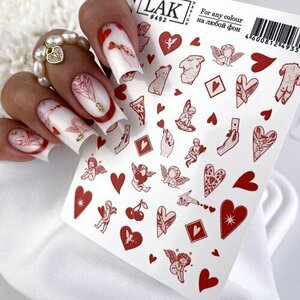 LAK Nails, Слайдеры для маникюра №492